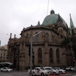 Kathedrale von hinten