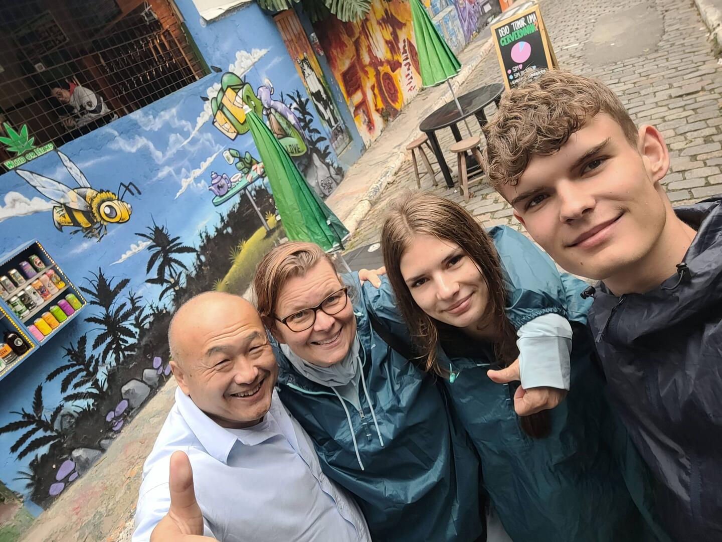 Reisebuddies mit Guide Paulo