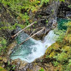Large waterfall