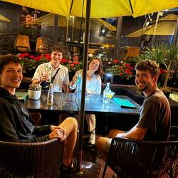 Abschiedsdrinks mit Sam & Charlie 🍹
