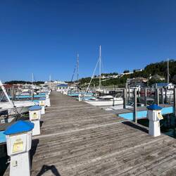Marina's outer dock.