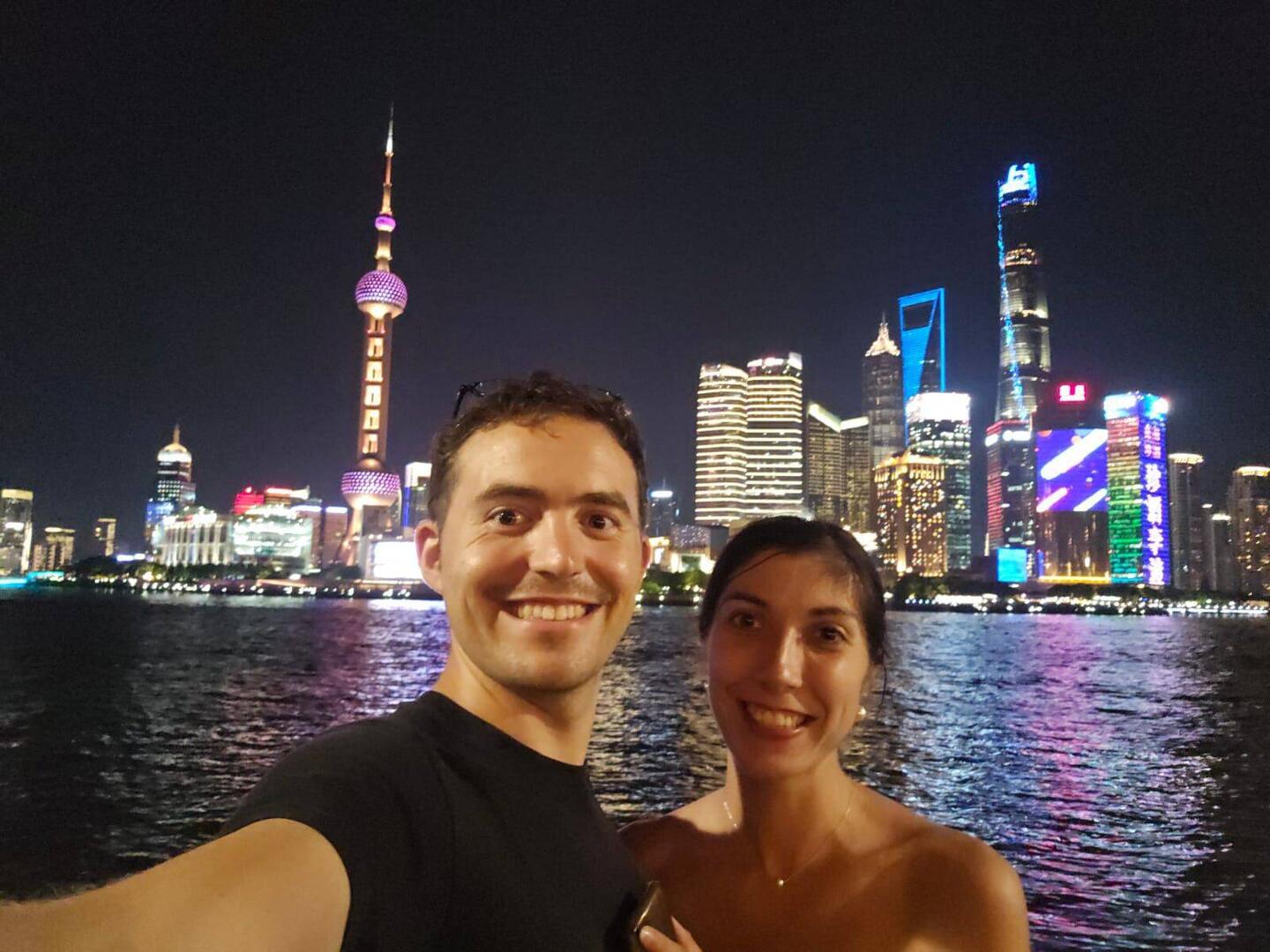 La Skyline en arrière plan!