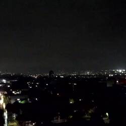 Manaus at night with a bit of rain