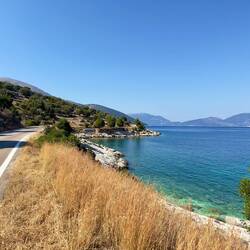 Wunderschöne Küstenstraße