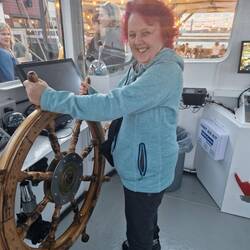 And to appear to steer the boat...but did I?