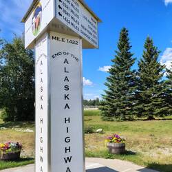 Entfernungen in die eine Richtung ...