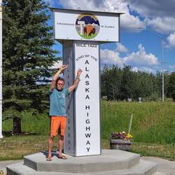 Alaska Highway geschafft 😃