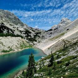 Mittagsrast am bezaubernden Veliko Jezero.