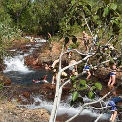 More pools cascading down