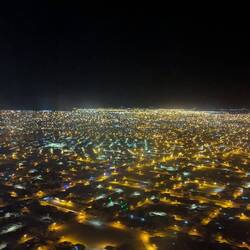 Anflug nach La Paz
