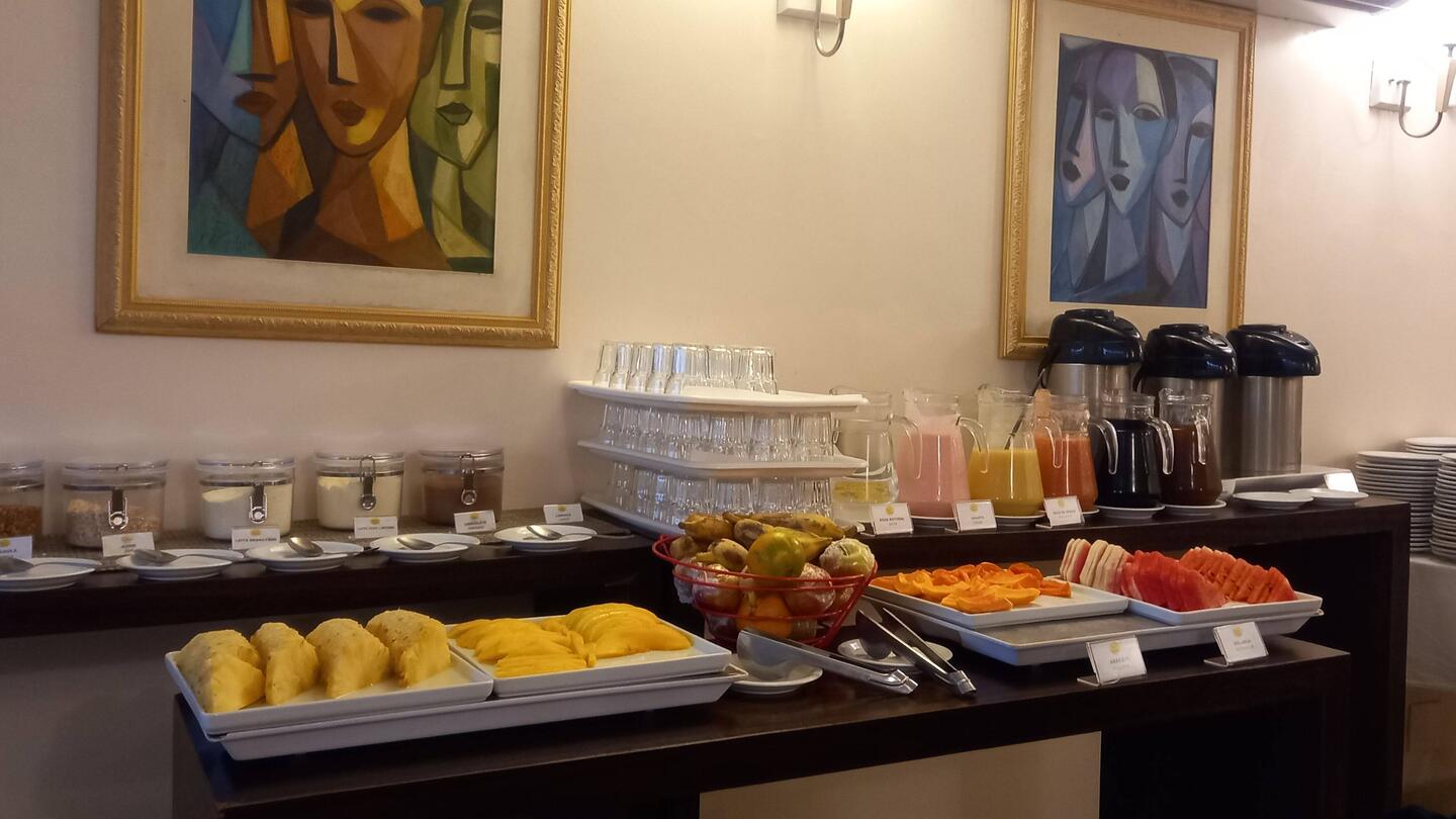 Frühstück im Hotel Saint Paul