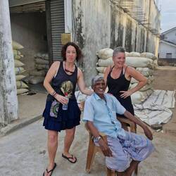 Lol, this guy owned all the rice in the area, rich man