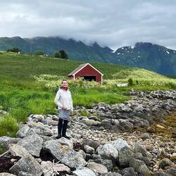 Morgenspaziergang am Fjord