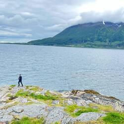 Aussichtspunkt bei Elgsnes