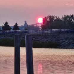 Cheyboygan County marina