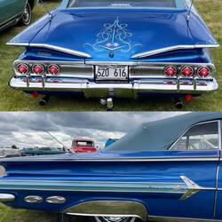 Pin Stripe quasi das Arschgeweih unter Autos.