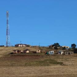Ich befahre die Transkei, eine der ärmsten Gegenden von Südafrika