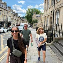 Heading the the Royal Circus and Royal Crescent