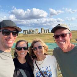 Us at Stonehenge