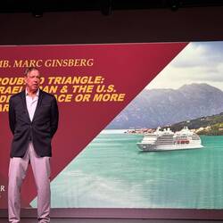 Great speaker, Marc Ginsberg spoke 4 times