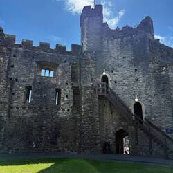 Interior of the castle keep