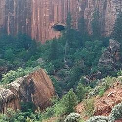 Beim Checkpoint erhalten wir vom Ranger das OK zur Durchfahrt