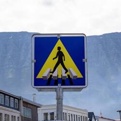 Der 3-dimensionale Zebrastreifen - ist leider nicht mehr viel von übrig