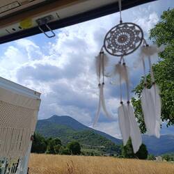 Hier sind die Schmutzgeier zu sehen, aber nur noch ganz winzig. Ich war zu fasziniert. 🙈