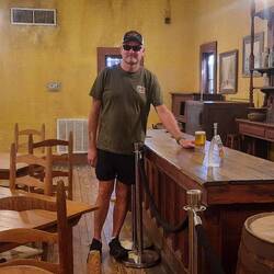 Cheers 🍻 Beer o'clock in the old spindletop pub.