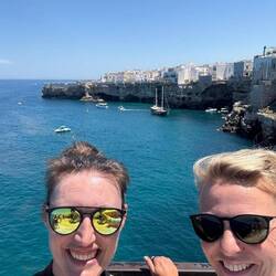 Aussicht aufs Meer und 2 Süßis