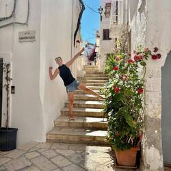 Stadt erkunden und bissi turnen