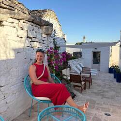 Chillbereich in unserem Trullo