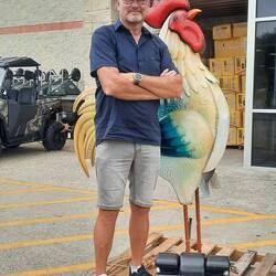 Tractor Supply company. 3x hats and a t-shirt were purchased.
