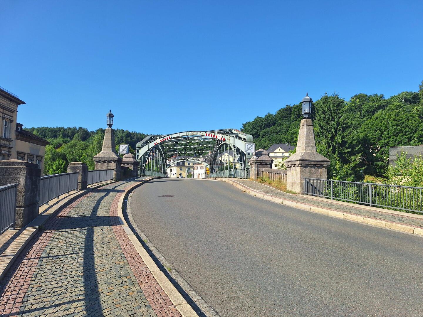 Nette Brücke in Greiz
