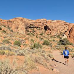 In den ersten Stunden ließ sich die Sonne auch noch gut aushalten