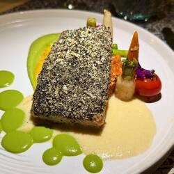 Barramundi gedämpft