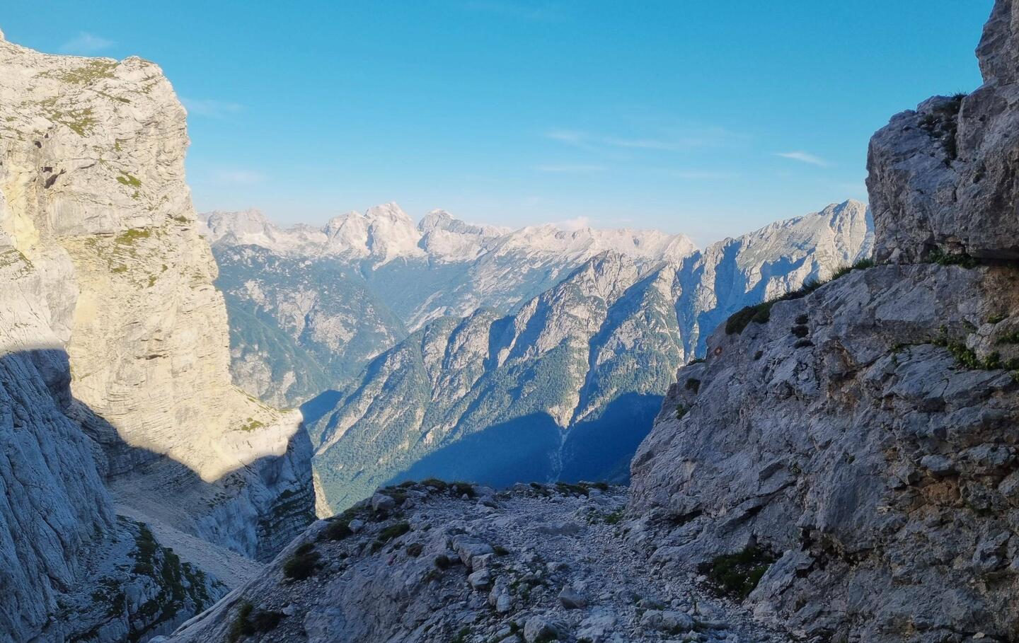 Ausblick von der Hütte...