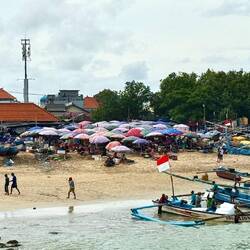 Blick auf den Fischmarkt