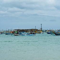 Parkplatz der unzähligen Fischerboote