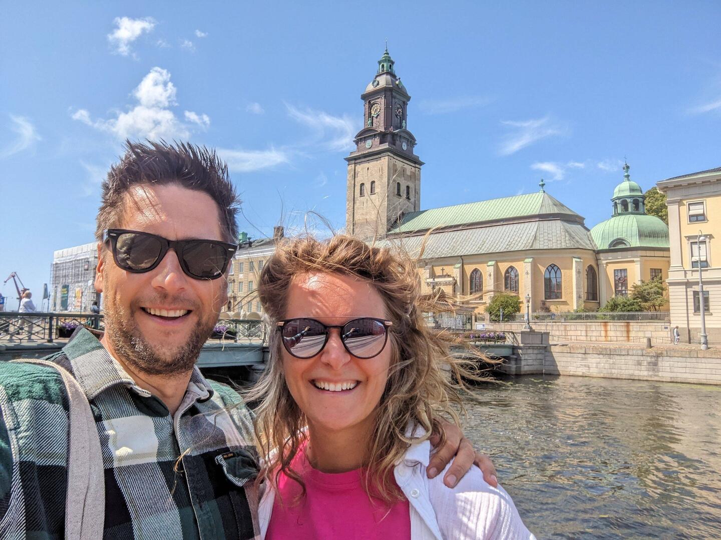 Nach Radeln und Baden ist wieder Kultur angesagt 🎻🎨 Wir sind bei sonnigem Wetter in Göteborg ☀️