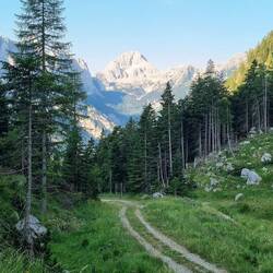 ... und noch ein letzter Blick zum Triglav!😉