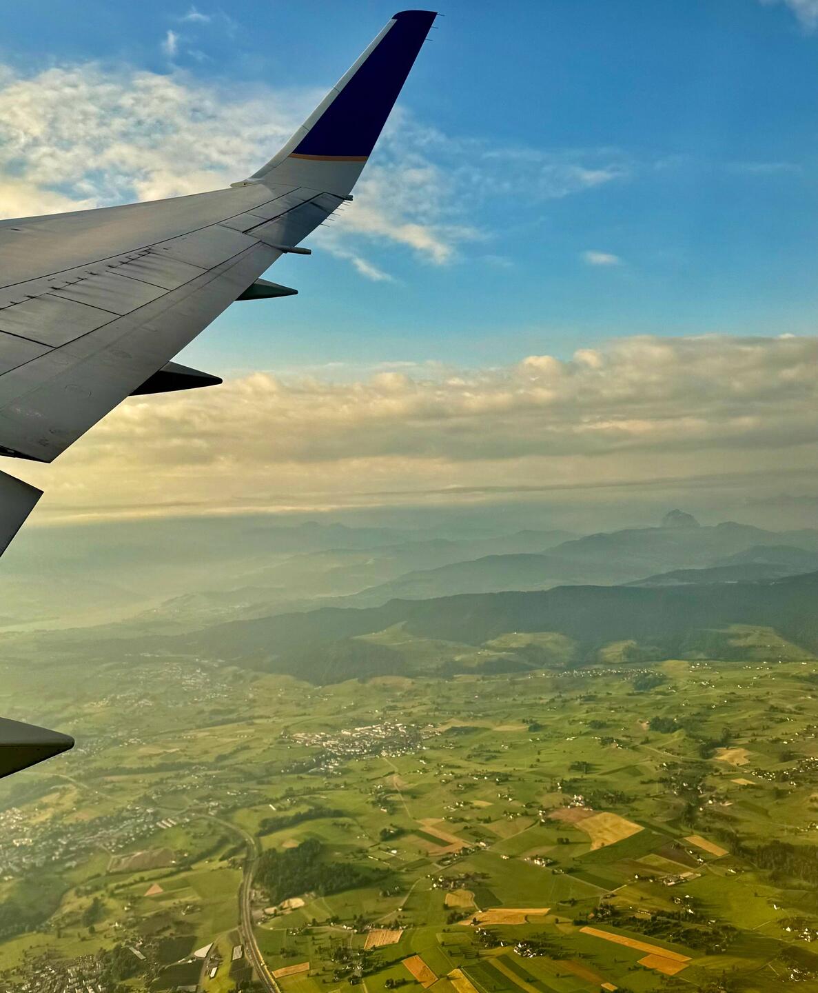 Approaching Zürich.