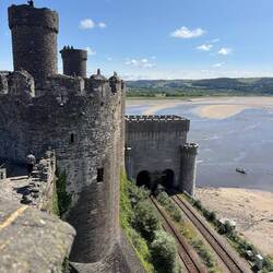 Train THROUGH the Castle!