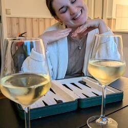 Backgammon and Wine