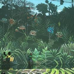 The Dream - Henri Rousseau - spot the children, they look part of the art