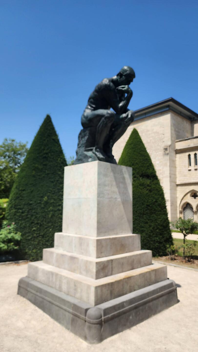The Thinker at the Rodin.