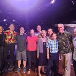 The magic show cast.
