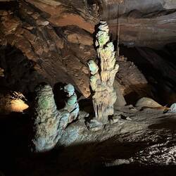 This stalagmite is called Totem Pole but I think it looks like a cactus