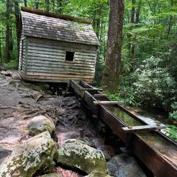 Old gristmill we saw along road