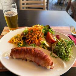 Dinner after a long 24 hours